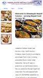 Mobile Screenshot of himalayannepalicuisine.com